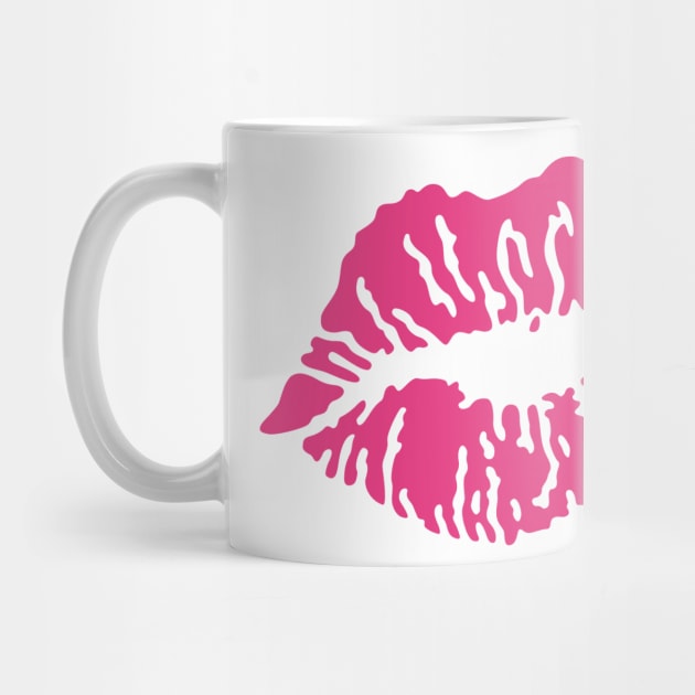 Kissing Lips / Kussmund / Baiser / Beso / Bacio / Pruilen (Pink) by MrFaulbaum